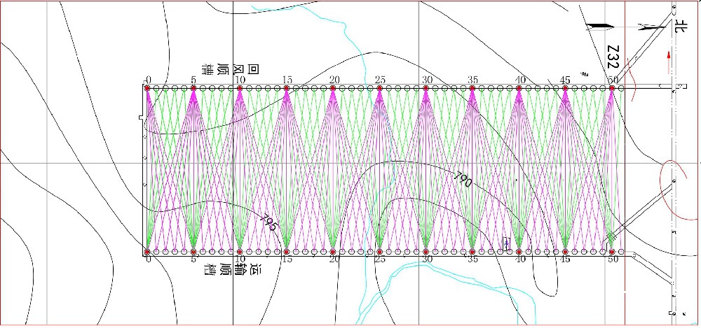 井下工作面物探工程